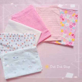 Vải thun may outfit doll, scrunchies 🌷