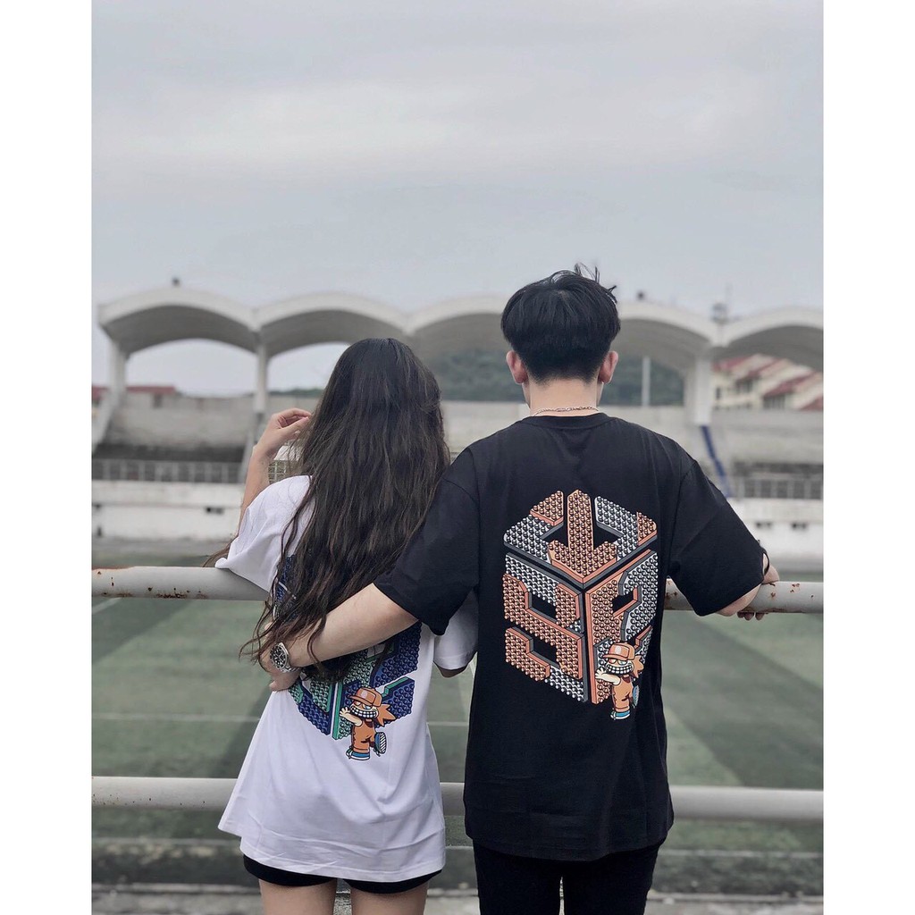 [HOTTREND] Áo Thun Tay Lỡ Unisex - Áo Thun Nam Nữ Form Rộng SWE Siêu Hot | BigBuy360 - bigbuy360.vn