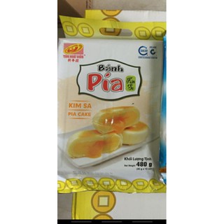 Bánh pía kim sa mini 12 cái/gói Trứng muối tan chảy