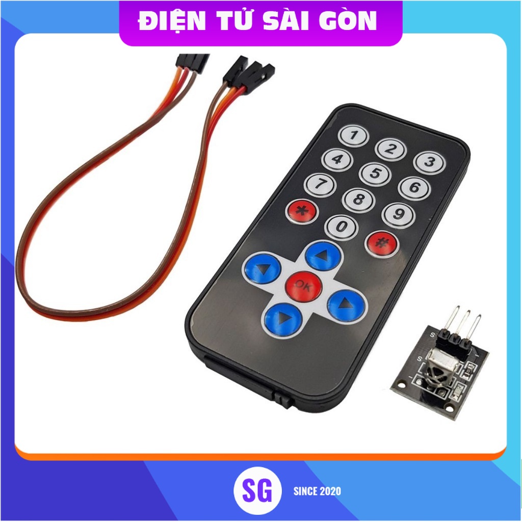 Module thu hồng ngoại + Remote IR1838 - 9599