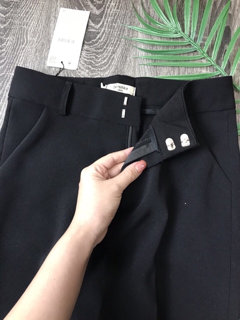 Quần Baggy ( quần âu) vải hàng vnxk mã BSK ( nhận hàng k ưng - hoàn tiền)