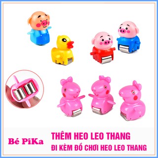 Heo lẻ đì kèm đồ chơi heo leo thang cho bé ( 1 con)