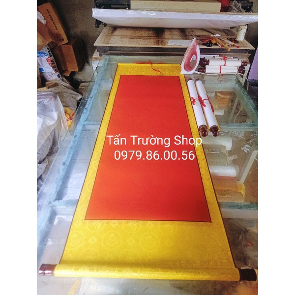 Biểu lụa viết thư pháp kt 50*150