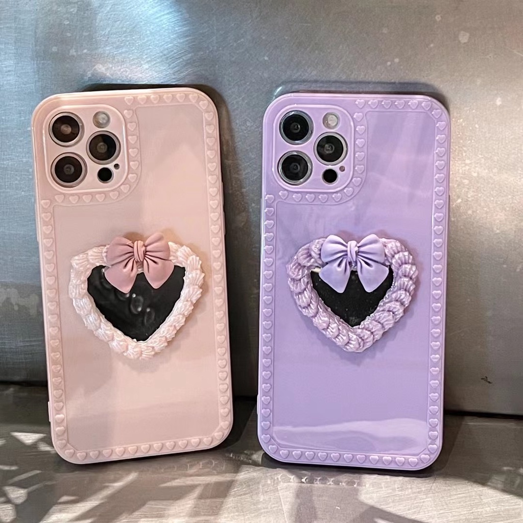 Ốp Điện Thoại Họa Tiết Trái Tim Cho Iphone 12 Pro Max 11 Pro Max Xs Max Xr X 7 8 Plus