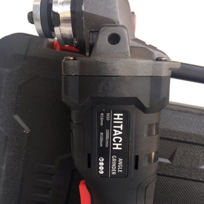 Máy mài góc, máy cắt pin Hitachi, Lõi Đồng - Máy mài góc không chổi than