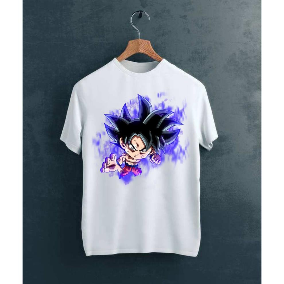 Áo thun 7 viên ngọc rồng SONGOKU02(trắng)