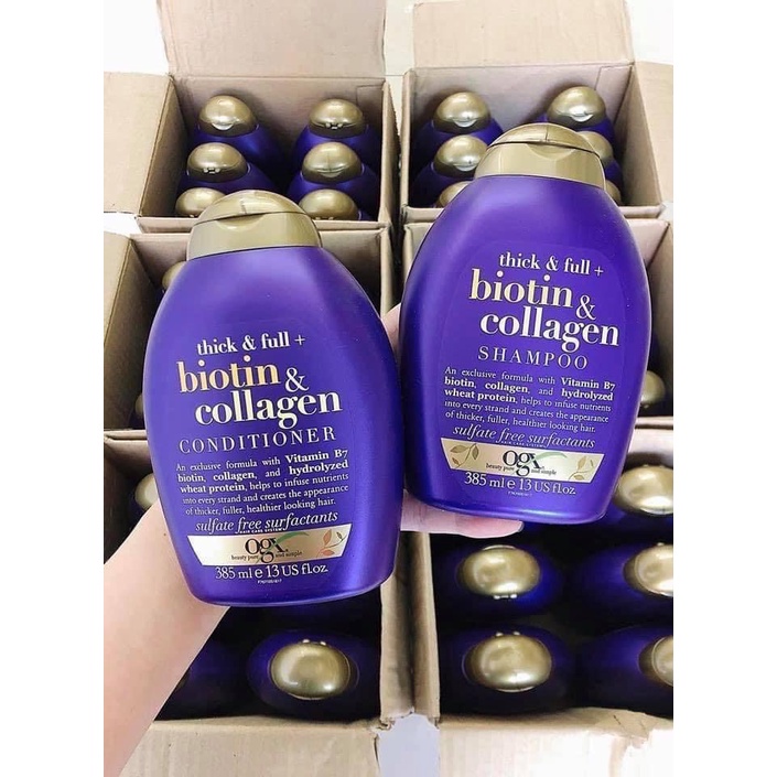 Dầu gội Biotin USA chống rụng tóc và làm dày tóc - PINK BEAUTY