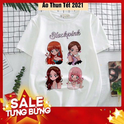 Áo Thun Chibi B.P Girl Group Kpop - CT14-071118  - Áo thun tết