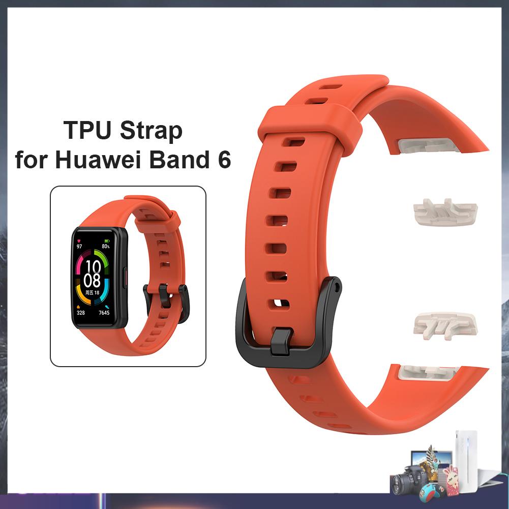 Dây đeo TPU cho đồng hồ thông minh HUAWEI Band 6 HONOR Band 6