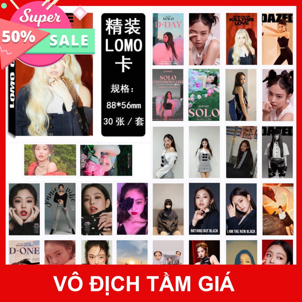 Chuyendokpop Lomo Kill this love lomo Blackpink bộ ảnh hộp 30 ảnh thẻ hình nhóm nhạc idol Hàn quốc CẢM ƠN ĐÃ TIN TƯỞNG Ủ