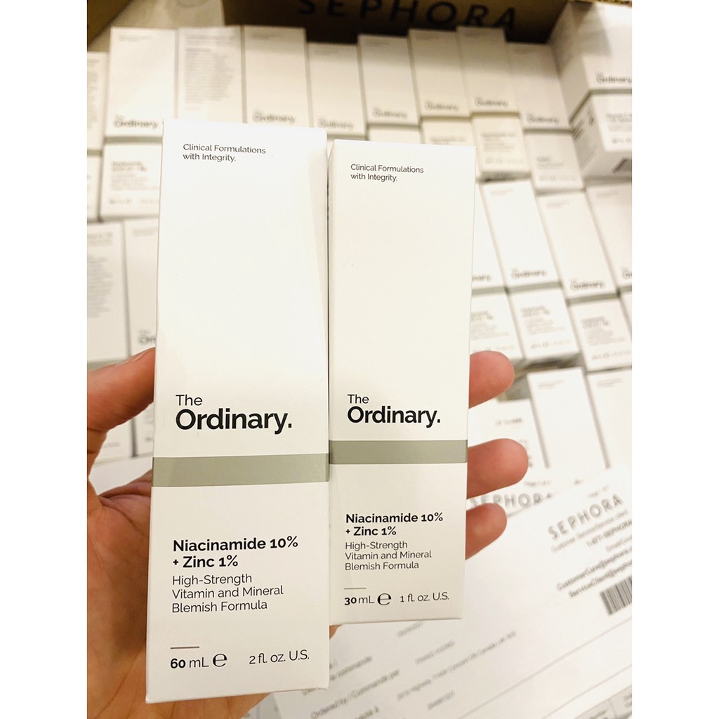 Serum Niacinamide 10%+ zinc 1%- hỗ trợ ngừa mụn.