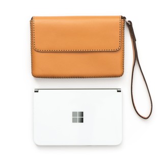 Ví da Microsoft Surface Duo - Chính hãng Khắc Tên, chất liệu da bò