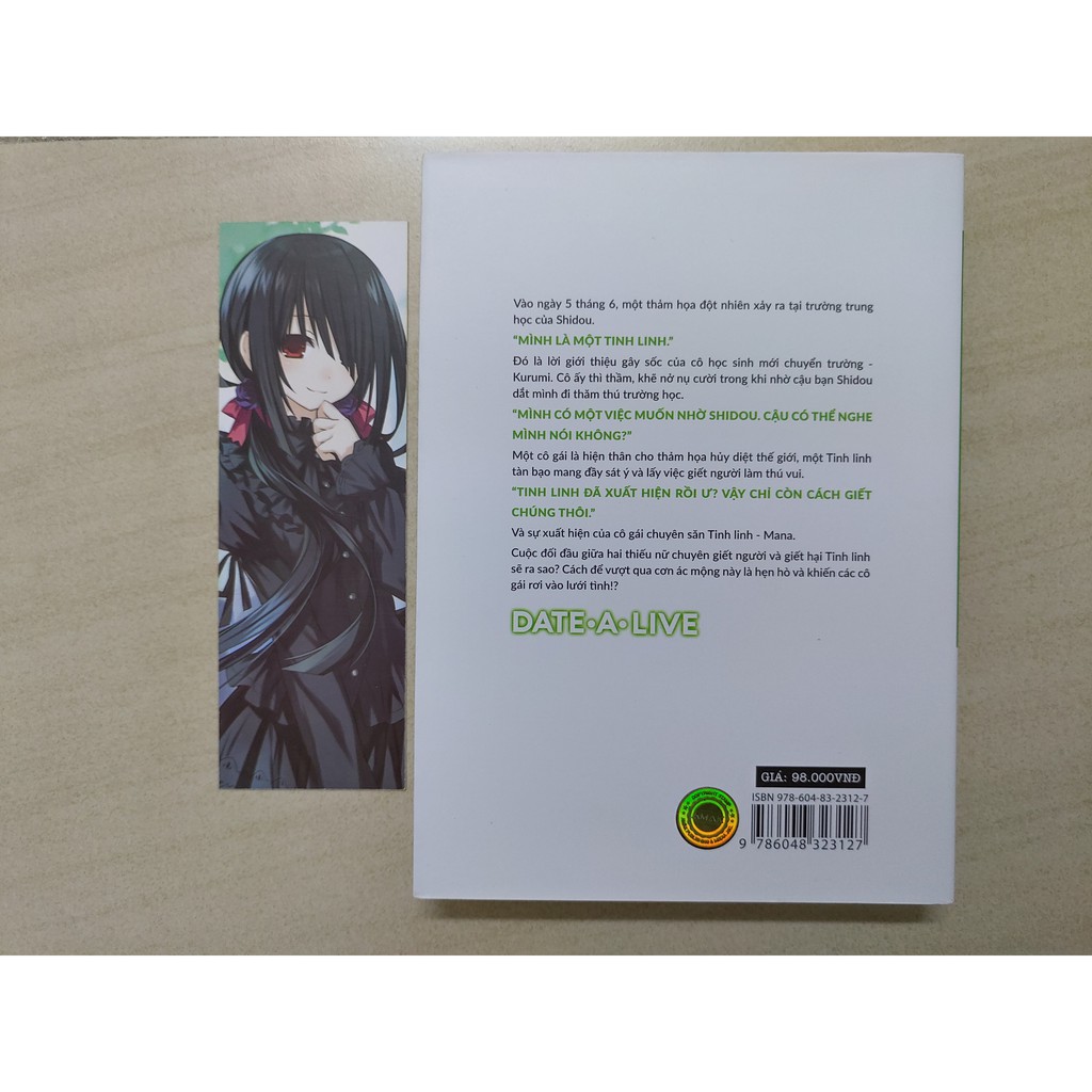 Bookmark Date A Live 3 ấn bản đầu tiên