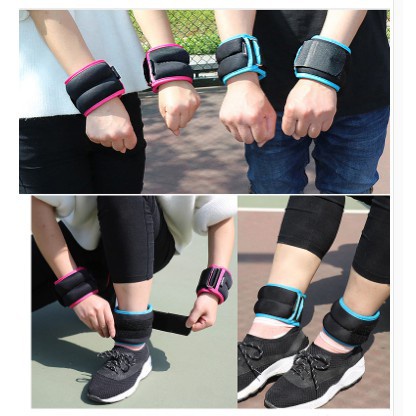 Tạ Đeo Tập Cổ Chân Cổ Tay, Tạ Thể Thao Chạy Bộ 1 Đôi 4Kg