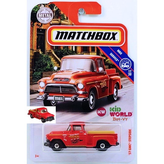 Xe mô hình Matchbox bán tải '57 GMC Stepside FYR37.