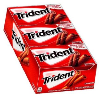 1 hộp kẹo cao su trident của mỹ vị quế
