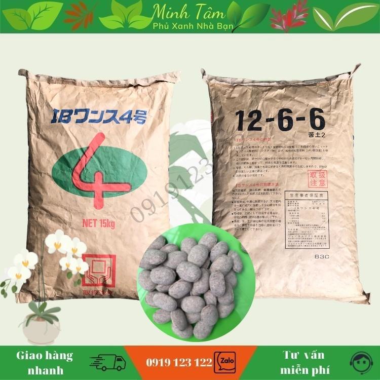 Phân Tan Chậm Hạt Bàng Nhật Nurseryace 12-6-6