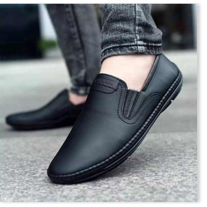 💗MILANO SHOES💗 giầy mọi khâu chữ đen giá tại kho, đẹp thời trang mẫu mới nhất