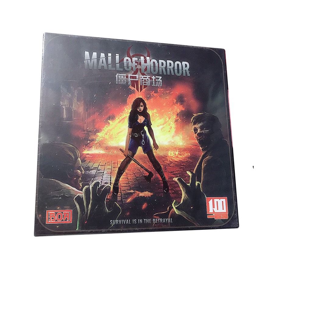 Trò Chơi Boardgame MALL OF HORROR : Survival Is In The Betrayal Tiếng Anh
