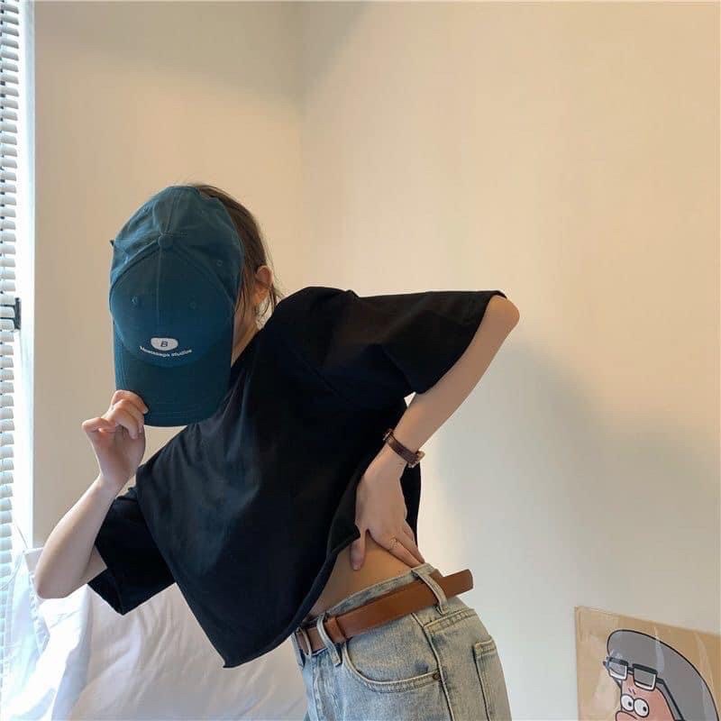 Croptop basic tay lỡ form rộng | BigBuy360 - bigbuy360.vn