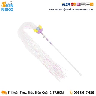 Cần Câu Mèo Có cánh thiên thần Angel Pompom Cho Thú Cưng