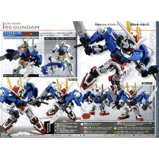 Mô hình lắp ráp SD EX 00 Gundam bandai