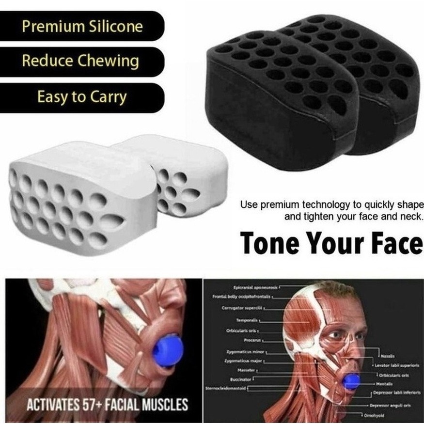 Dụng cụ tập cơ hàm săn chắc điều chỉnh khuôn mặt tiện lợi SFVN