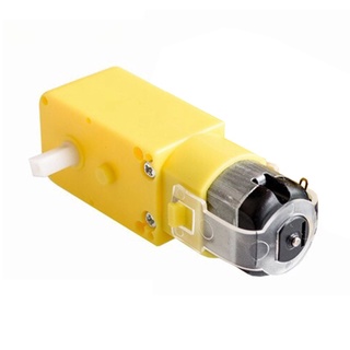 Động cơ DC giảm tốc vàng và bánh xe