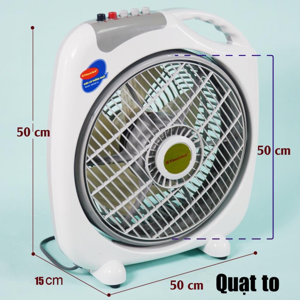 Quạt Điện Thống Nhất - Quạt Hộp Vinawind Điện Cơ Thống Nhất QH-300LP/QH-350LP - Quạt Điện Vinawind