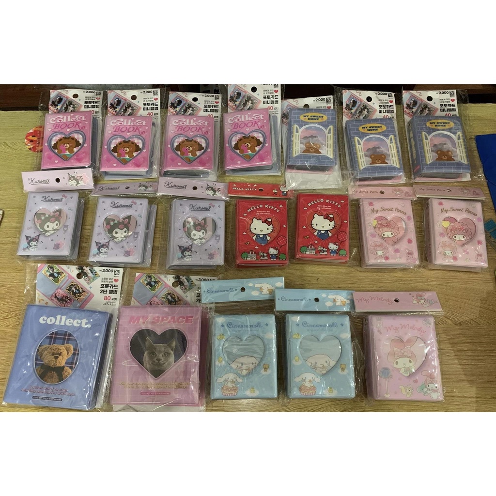 COLLECT BOOK ALBUM ẢNH SANRIO DUCKYWORLD HÀN QUỐC