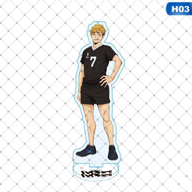 Mô hình nhân vật anime Haikyuu bằng nhựa acrylic đáng yêu