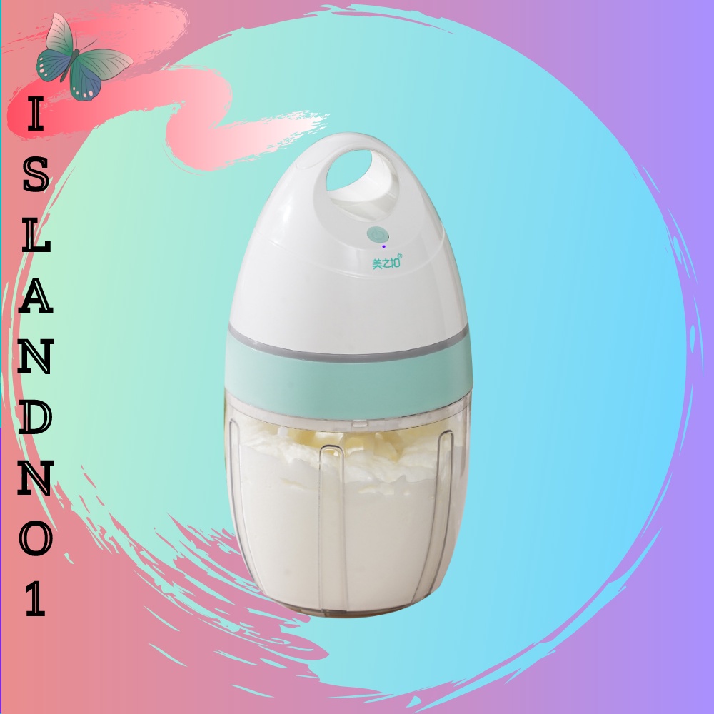 Máy Đánh Trứng Tự Động Không Dây Dung Tích 900ML - Máy Khuấy Trứng, Làm Kem, Tạo Bọt Tự Động Dành Cho Gia Đình