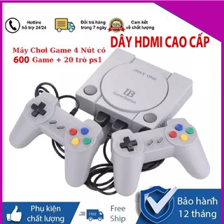 Sẵn 600 trò chơi - máy chơi game 4 nút cổ điển kết nối hdmi gamestation