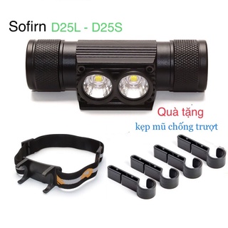 Đèn Đeo Đầu Siêu Sáng Sofirn D25L Lh351D 5000k Cri 90 D25S SST40 1200 Lumen Pin Sạc 18650 Chính Hãng
