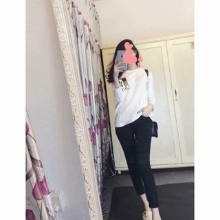 Skinny 9 tấc trơn asos