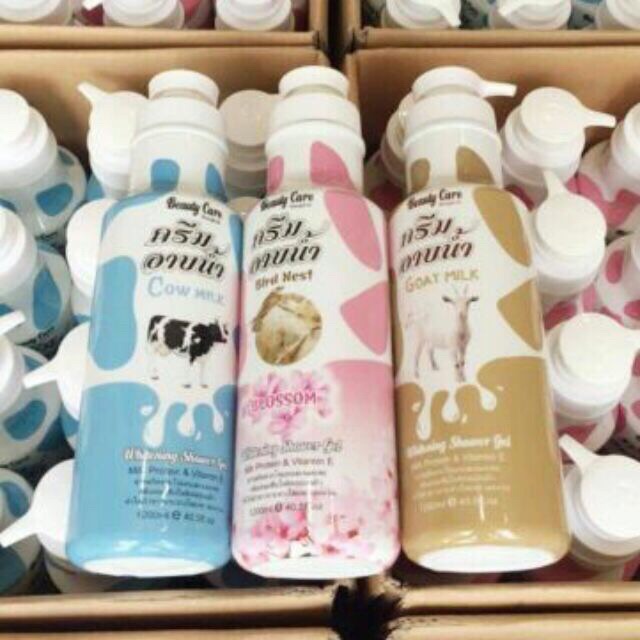 Sữa tắm Thái giá rẻ 🍅FREE SHIP🍅 Sữa tắm bò, dê, tổ yến Thái Lan 1200ml | BigBuy360 - bigbuy360.vn
