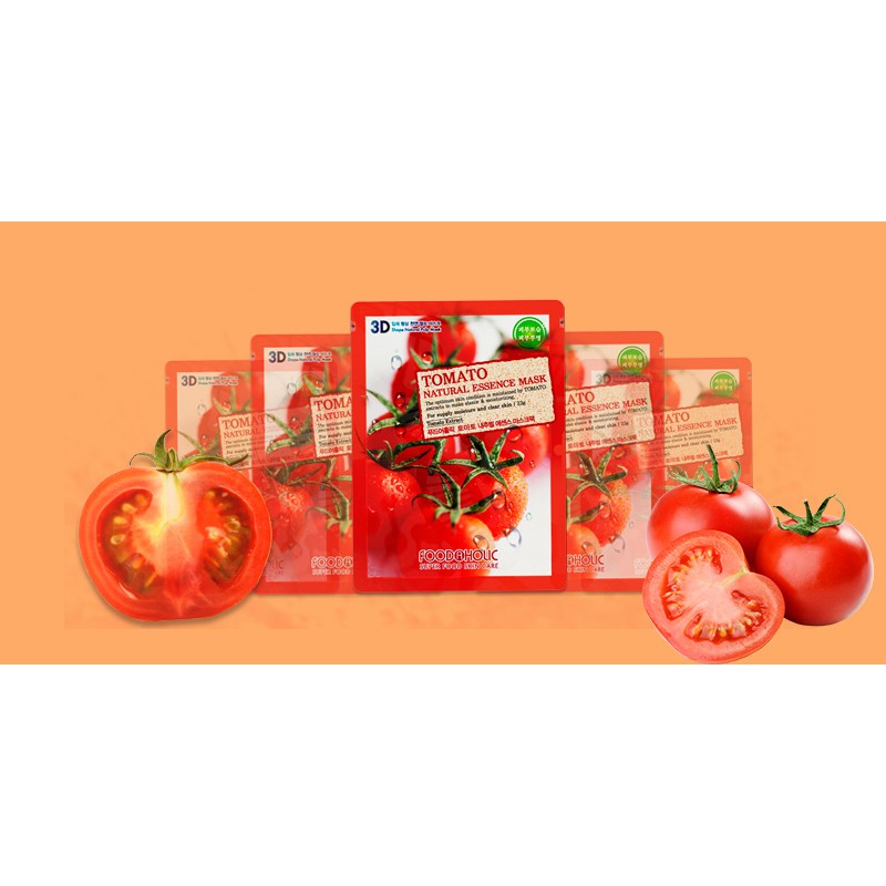 Combo 10 miếng mặt nạ Cà Chua 3D Hàn Quốc