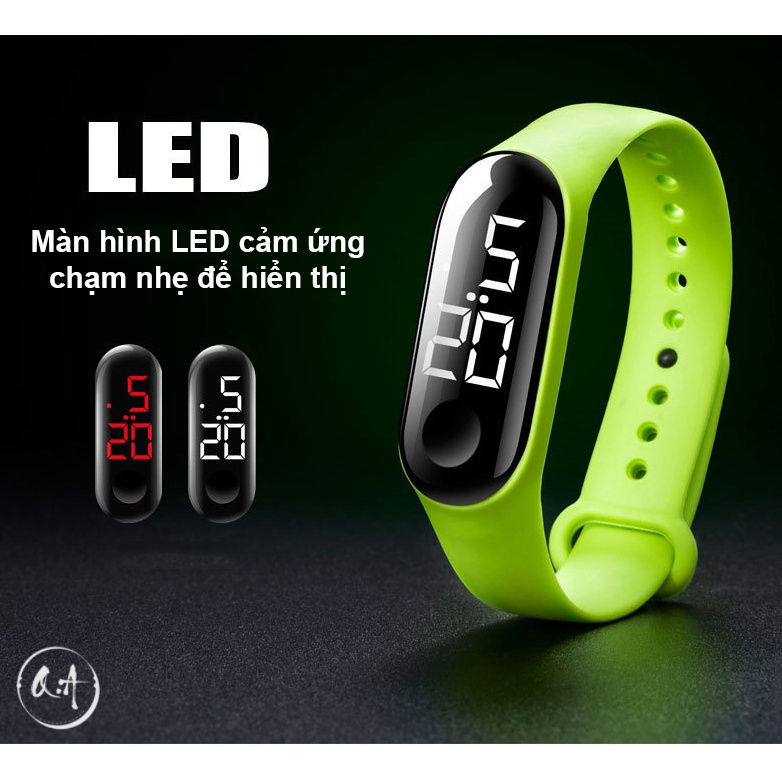 🕘 Đồng Hồ Thể Thao Sport☄️  Đèn Led Chống Nước Cực Tốt Mẫu Mới Cực Hót