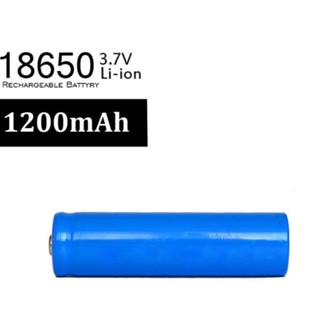 Pin sạc 18650 3.7V 1200mAh