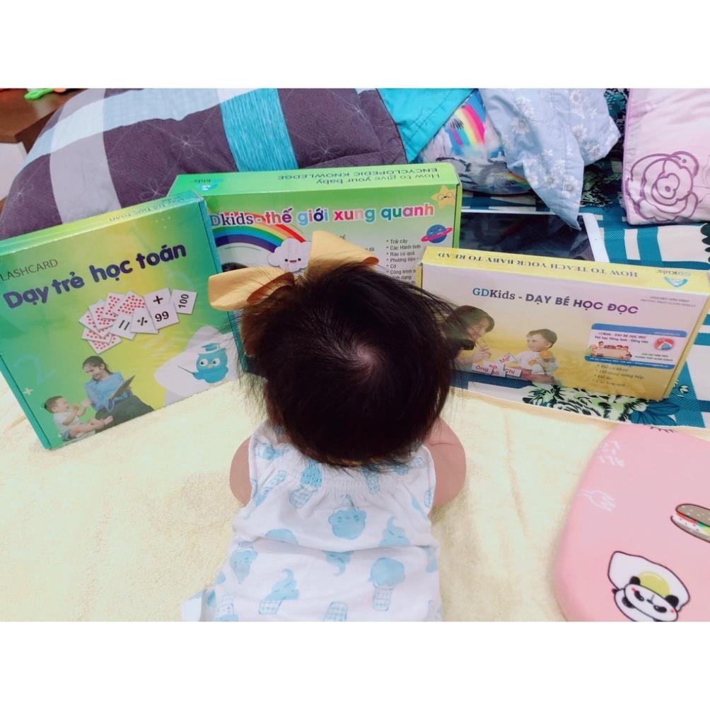 Thẻ Học Thông Minh Cho Bé GDKids - Bộ Chuyên Sâu Kết Hợp 709 thẻ flashcard Cho Bé - Glenn Doman Giáo Dục Sớm Cho Trẻ
