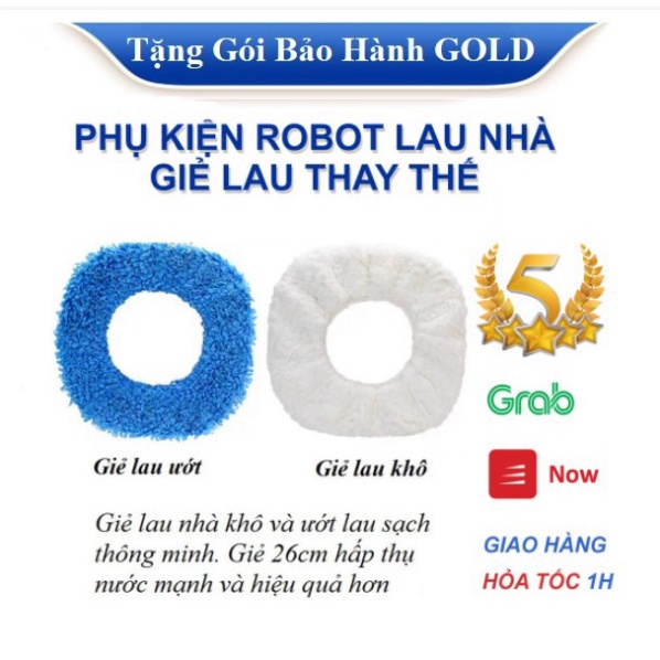 Phụ kiện Robot lau nhà JG-A8 - giẻ lau thay thế