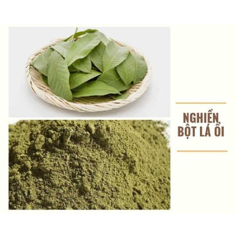 Bột lá ổi nguyên chất dùng pha trà, hỗ trợ giảm cân gói 500gr