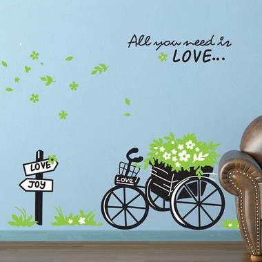 Tranh decal dán tường CHUỘT MICKEY siêu đáng yêu - Decal dán tường phòng khách️