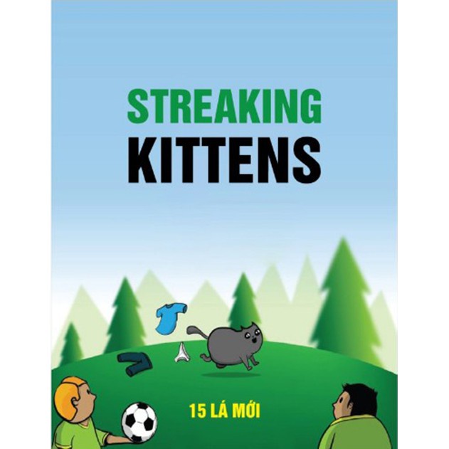 Mèo Nổ Explooding Kittens Foxgame Cơ Bản Giá Rẻ 56 Lá Bài