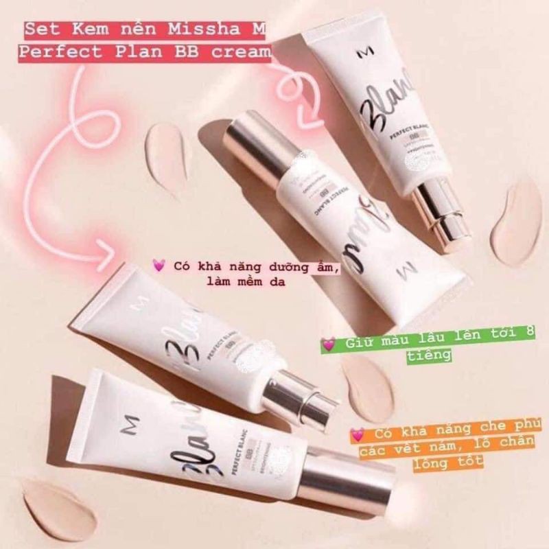 [Kèm Bill] Set 3 món BB Cream Missha | BigBuy360 - bigbuy360.vn