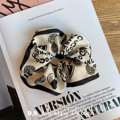 Dây buộc tóc lụa phong cách Hàn Quốc cá tính thời trang dành cho nữ