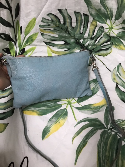 Túi si đeo chéo da bò