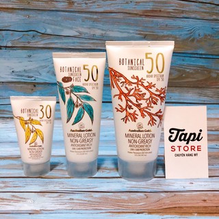Kem chống nắng Australian Gold Botanical Mineral Sunscreen Lotion - SPF50 / SPF30