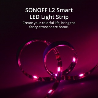 Dây đèn LED Sonoff L2 thông minh điều khiển bằng giọng nói chống thấm nước tiện lợi