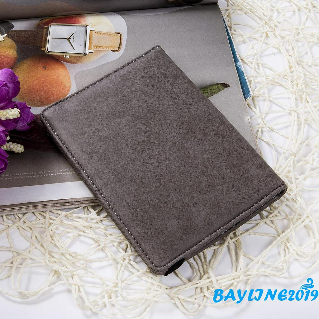 Ví Da Đa Năng Màu Trơn Thời Trang